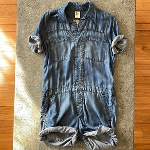 H&M Denim/Chambray Romper